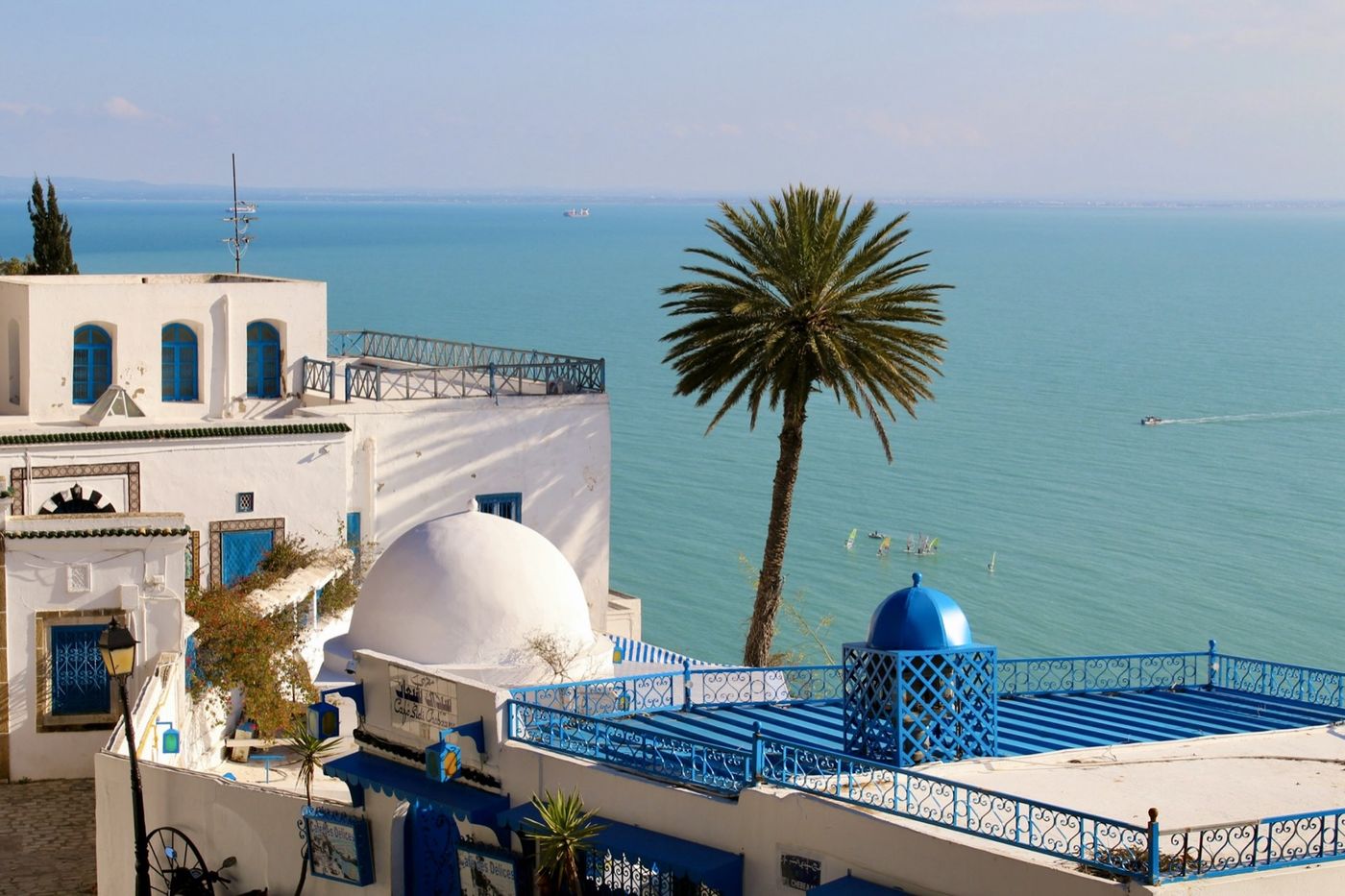 Tunisia water landscape
