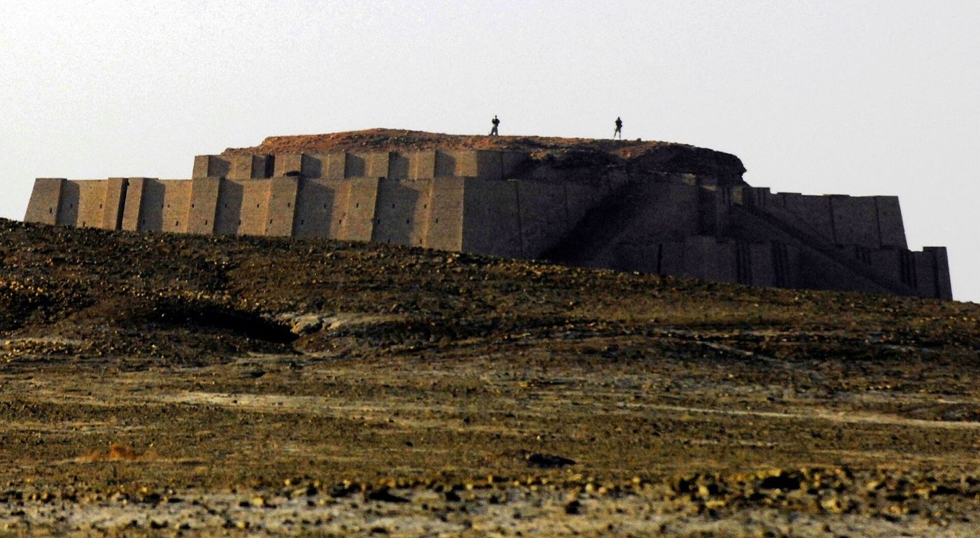 The Great Ziggurat of Ur, one of the world’s first cities, in southern Iraq